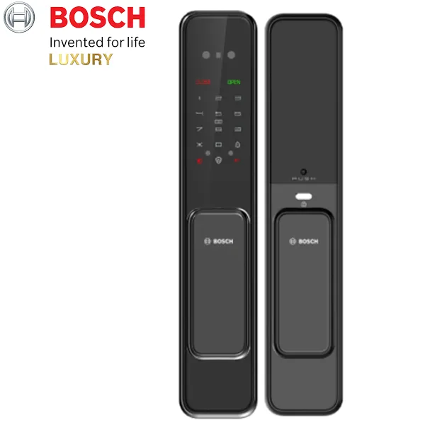 Khóa Cửa Vân Tay  Bosch EL600B - Face ID (Màu Đen)