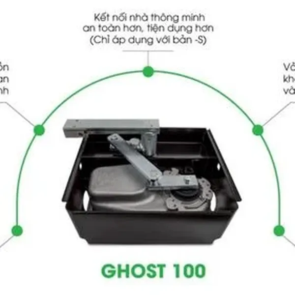 Motor Cổng Âm Sàn DEA Ghost 100/CL 230v 600kg Italia