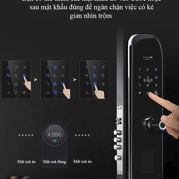 Khóa vân tay cao cấp HIMEDIA H29