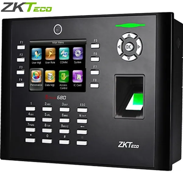 Máy chấm công vân tay ZKTeco Iclock 680