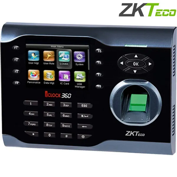 Máy chấm công vân tay ZKTeco Iclock 360