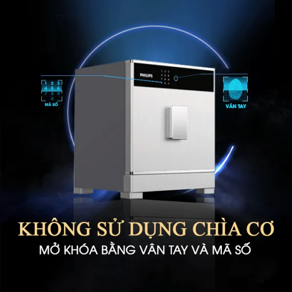 Két Sắt Điện Tử Philips SBX701-7B0