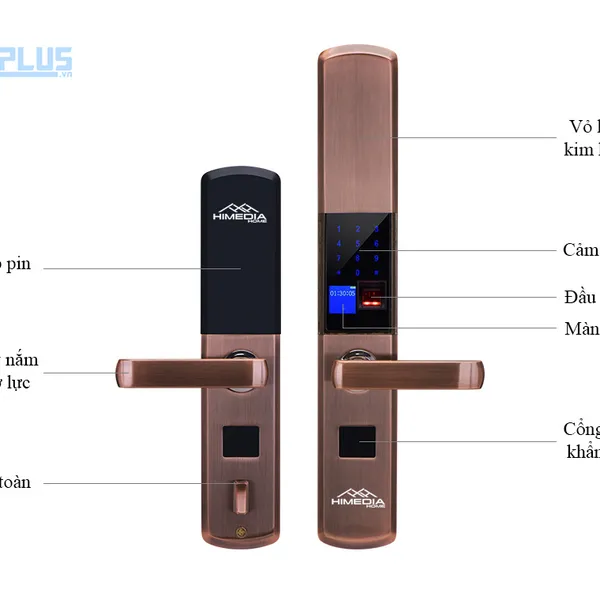 Khóa cửa điện tử HIMEDIA H06 cao cấp