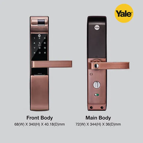 Khóa cửa vân tay YALE YDM7116