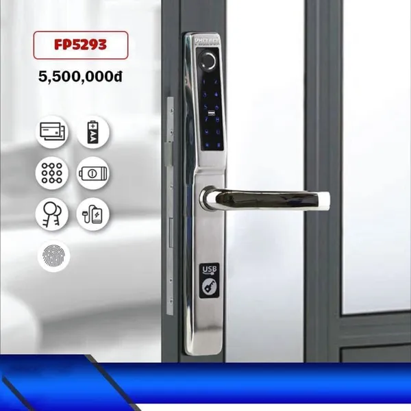 Khóa cửa điện tử PHG KR5293