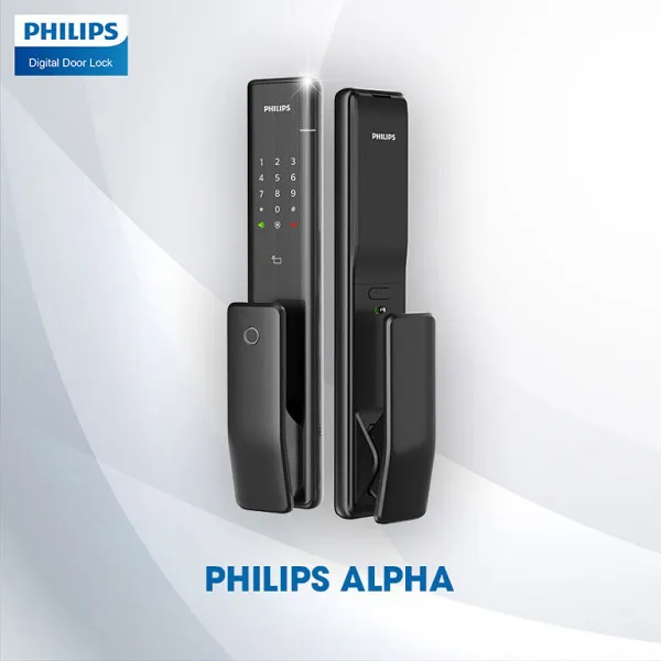 Khóa Cửa Vân Tay Philip Alpha