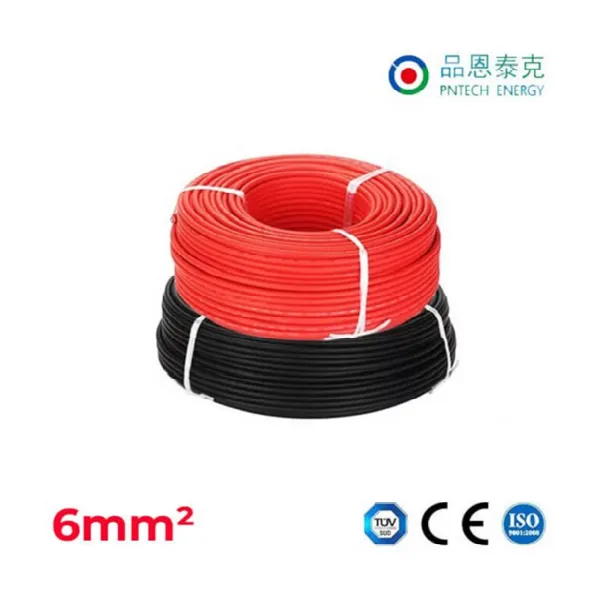 Dây Cáp Điện Năng Lượng Mặt Trời PNTech 6mm2 H1Z2Z2-K PV1-F