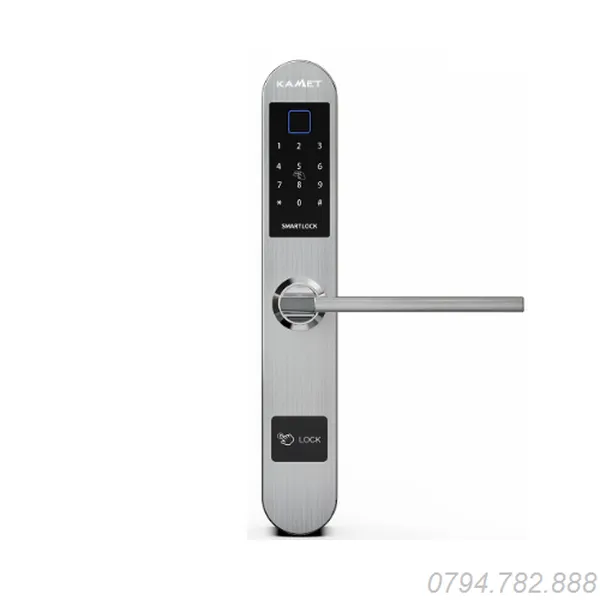 Khóa vân tay nhôm kính Kamet KA-12