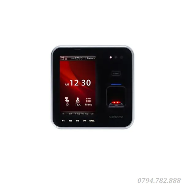 Máy chấm công nhận dạng khuôn mặt vân tay và thẻ SUPREMA Biostation-T2 BST2R-OC