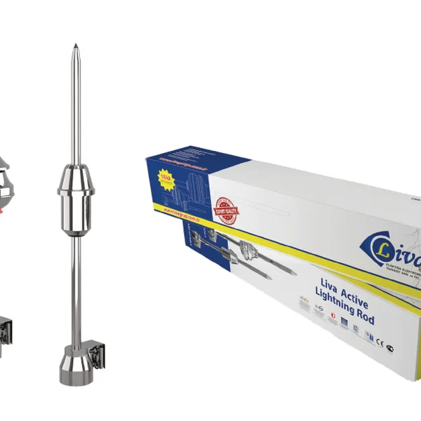 Kim thu sét LIVA LAP-CX 040T Bán kính bảo vệ 61m
