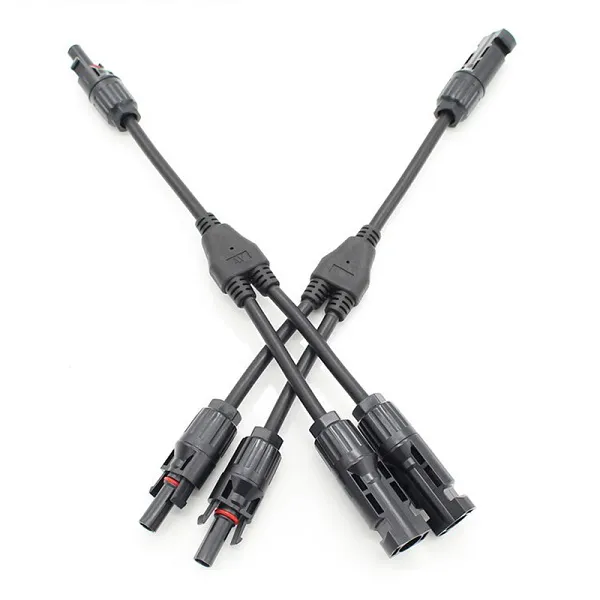 Jack Nối MC4 Chữ Y Vào 2 Ra 1