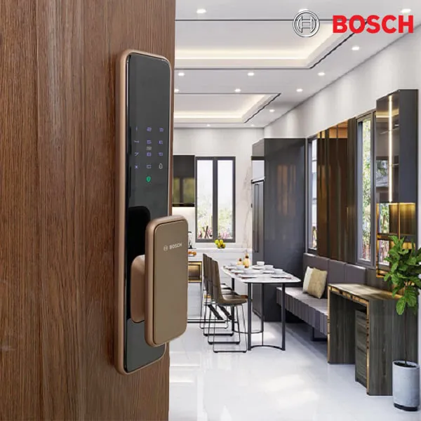 Khóa Vân Tay Bosch EL600 - Màu Vàng