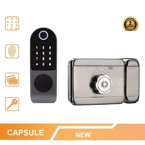 Khóa Cổng Vân Tay Capsule GA101