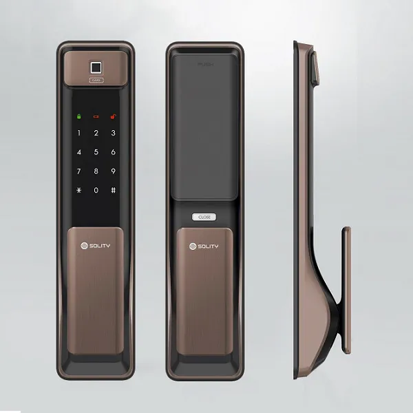 Khóa Cửa Vân Tay Solity GSP-2000BK BZ (Màu đồng)