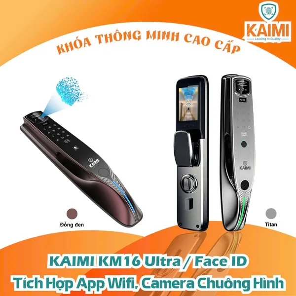 Khoá Nhận Diện Khuôn Mặt Kaimi KM16 F