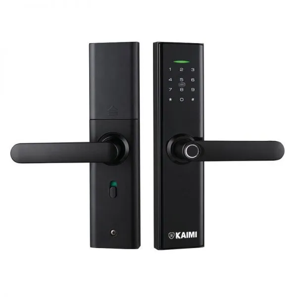 Khóa Vân Tay Kaimi S12 – Viền Đen