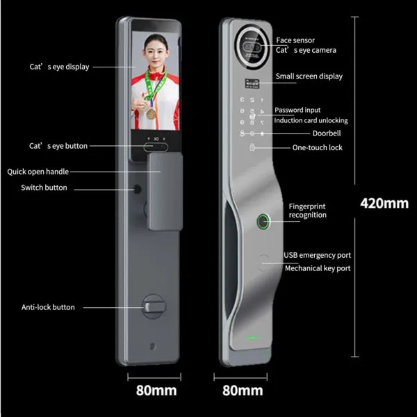 Khóa Nhận Diện Khuôn Mặt Kapler KL - 811F