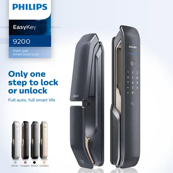 Khóa Cửa Vân Tay Philips 9200