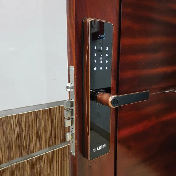 Khóa Vân Tay Kaimi BTM101 Viền Đen