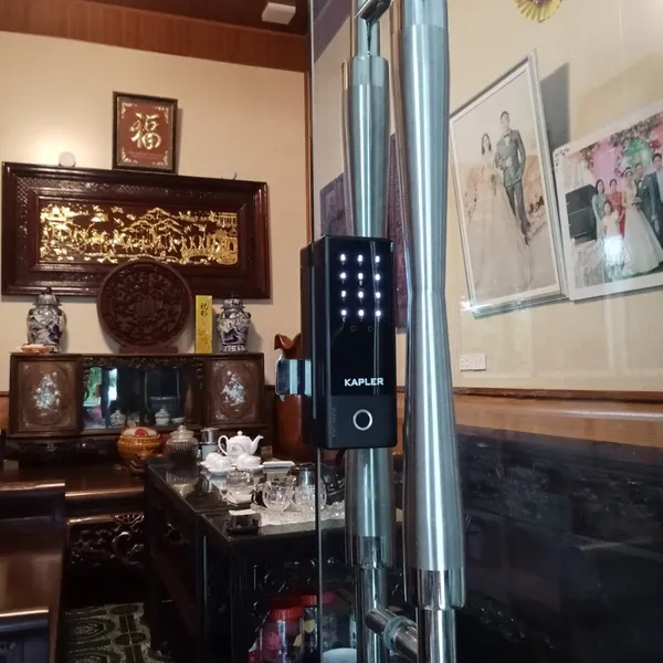 Khóa Vân Tay Cửa Kính Kapler KL-410BL