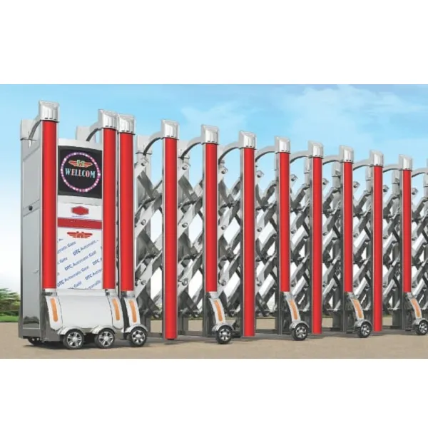 Cổng Xếp Tự Động Inox 201 MiL193