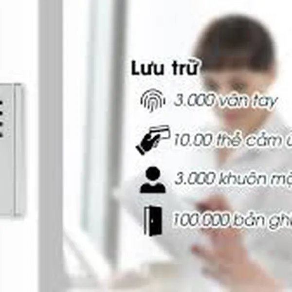 Máy Chấm Công Khuôn Mặt Zkteco MB40 VL
