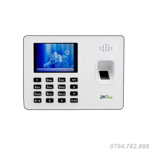 Máy chấm công vân tay ZKTeco K60