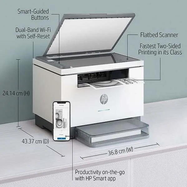 Máy In HP LaserJet MFP M236dw A4| USB| LAN| WIFI