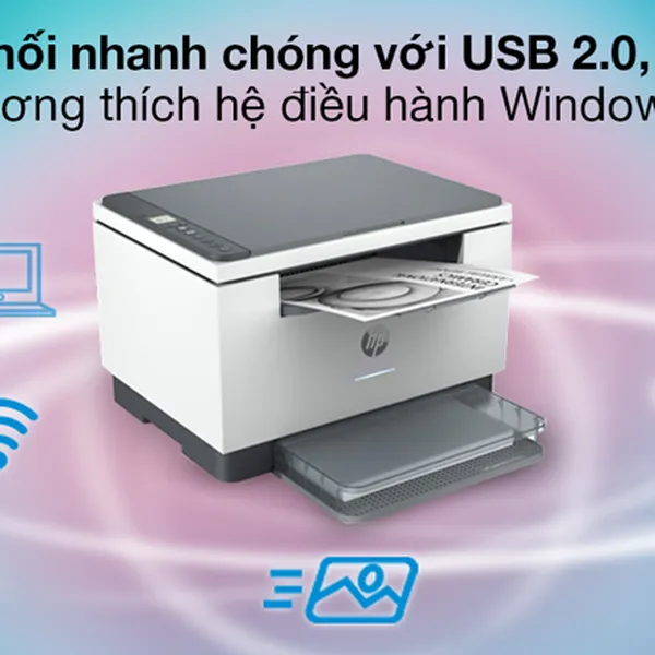 Máy In HP LaserJet MFP M236dw A4| USB| LAN| WIFI