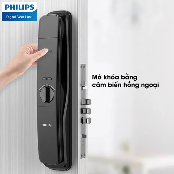 Khóa Cửa Vân Tay Philips DDL702 VIEW
