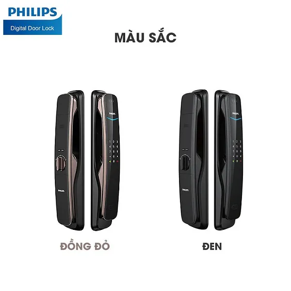 Khóa Cửa Nhận Diện Khuân Mặt Philips 702