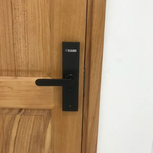 Khóa Vân Tay Kaimi S12 – Viền Đồng