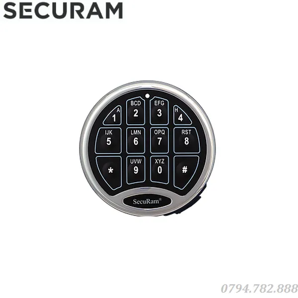 Khóa Cửa Vân Tay Securam Safelogic Basic
