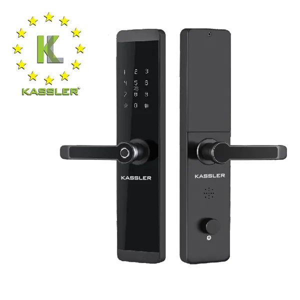 Khóa cửa vân tay KASSLER KL-600B (BLACK)