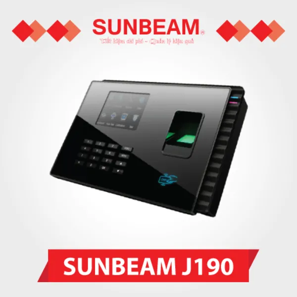 Máy Chấm Công Vân Tay Sunbeam J190 - Wifi
