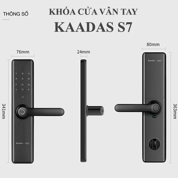 Khóa cửa vân tay Kaadas S7