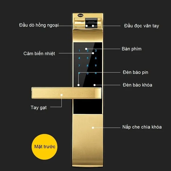 Khoá Thông Minh Yale YDM 4109A