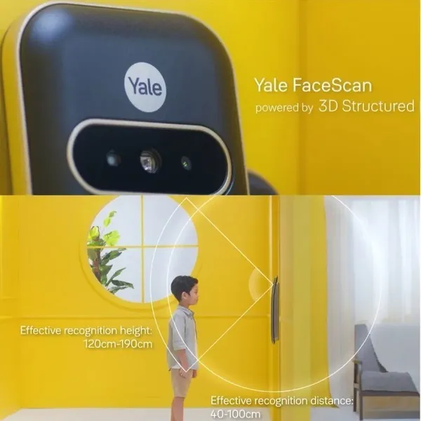 Khoá Nhận Diện Khuôn Mặt Yale LunaF