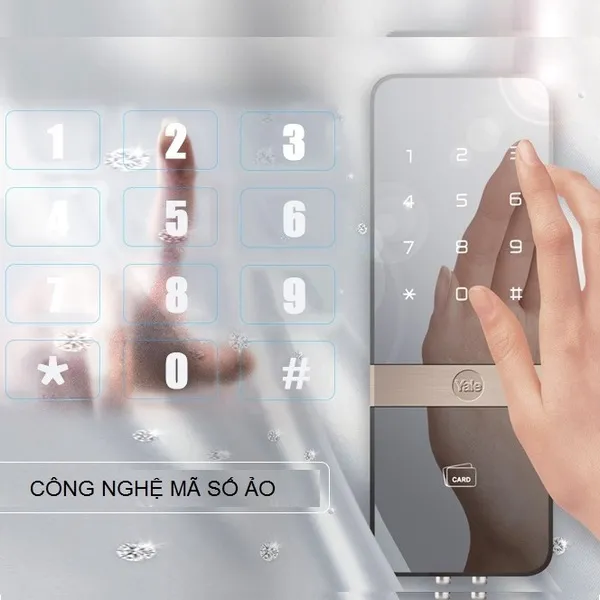 Khóa Điện Tử Cửa Kính YDR 313