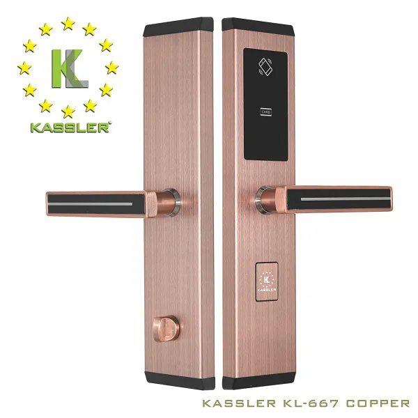 Khóa cửa điện tử KASSLER KL-667 Copper