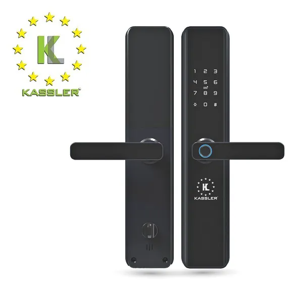 Khóa Cửa Vân Tay Kassler  KL-669B BLACK
