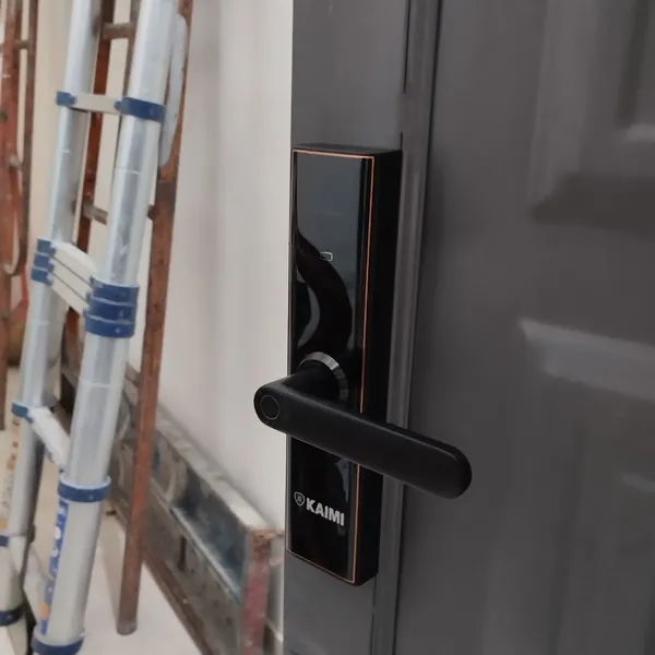 Khóa Vân Tay Kaimi S12 – Viền Đen