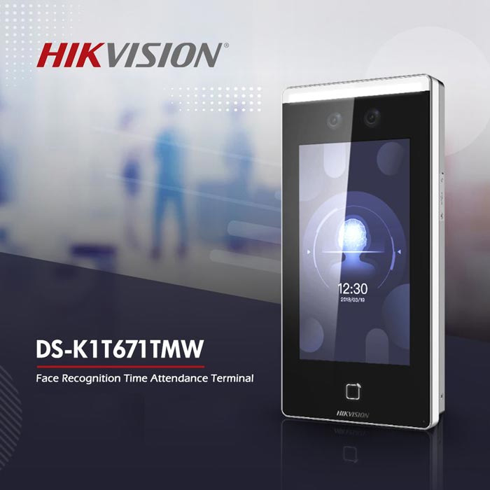 Lắp Đặt Máy Chấm Công Nhận Diện Khuôn Mặt Thẻ Mifare Hikvision DS-K1T671TMW