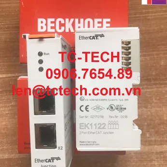 Bộ chuyển đổi tín hiệu EtherCAT Beckhoff - EK1122 - Beckhoff Việt Nam