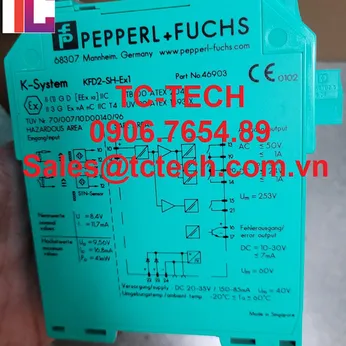 Bộ khuếch đại Pepperl Fuchs KFD2-SH-Ex1 - Switch Amplifier 46903