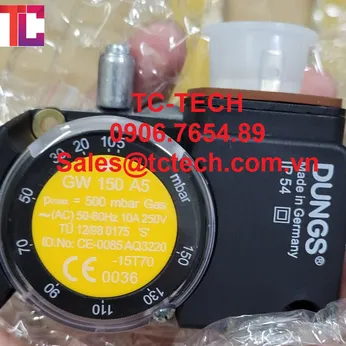 Công tắc áp suất gas DUNGS GW150A5 - Pressure Switches GW 150 A5