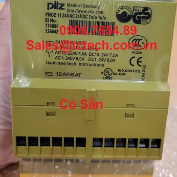 Relay an toàn Pilz PNOZ 11 - Safety Relay Module Pilz 774080