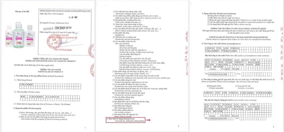 Gel Rửa Tay Khô DR. CHARME 250ml