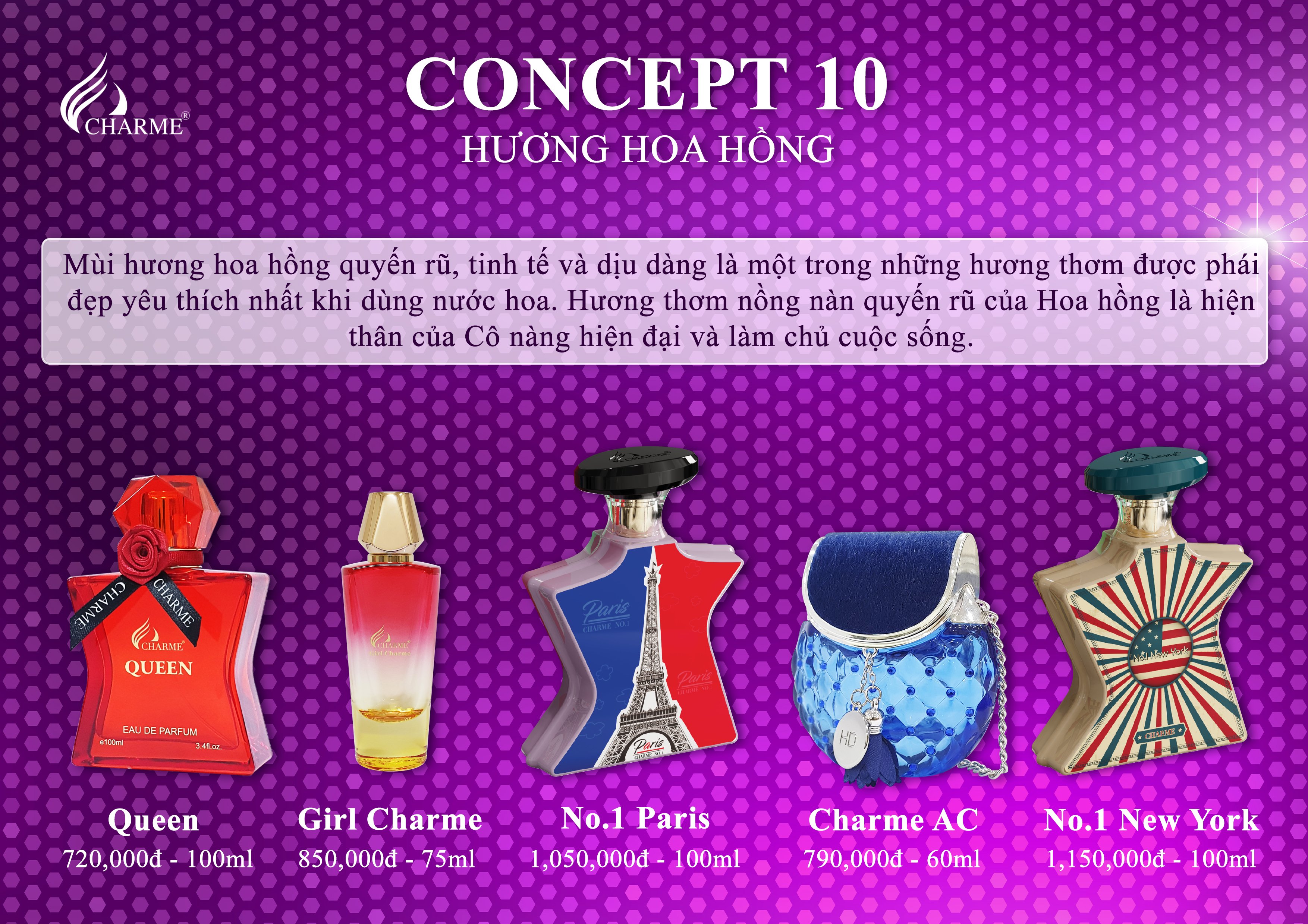 Cách Chọn Nước Hoa Charme Nữ