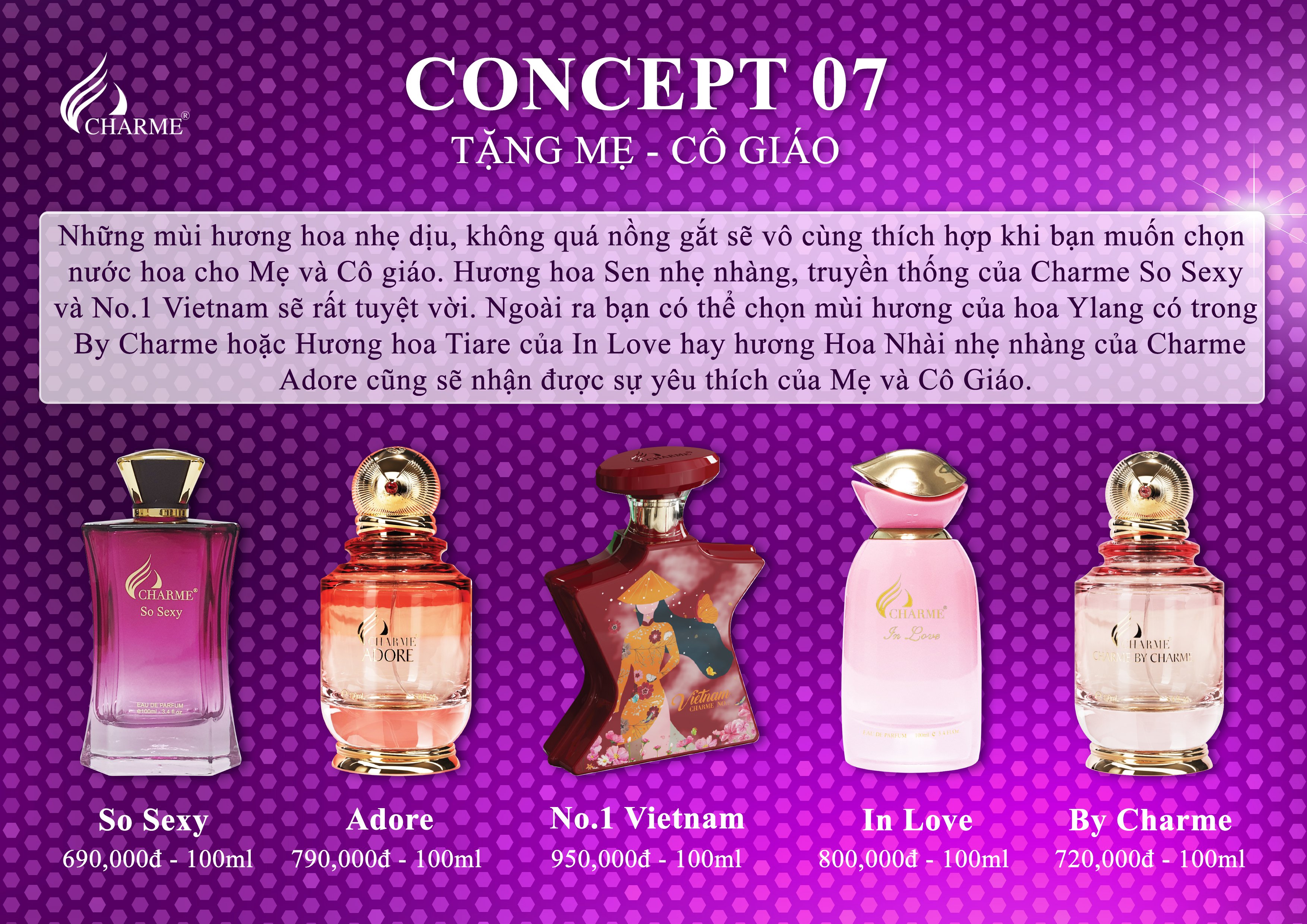 Cách Chọn Nước Hoa Charme Nữ